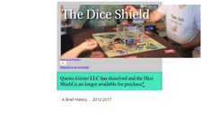 Desktop Screenshot of diceshield.com